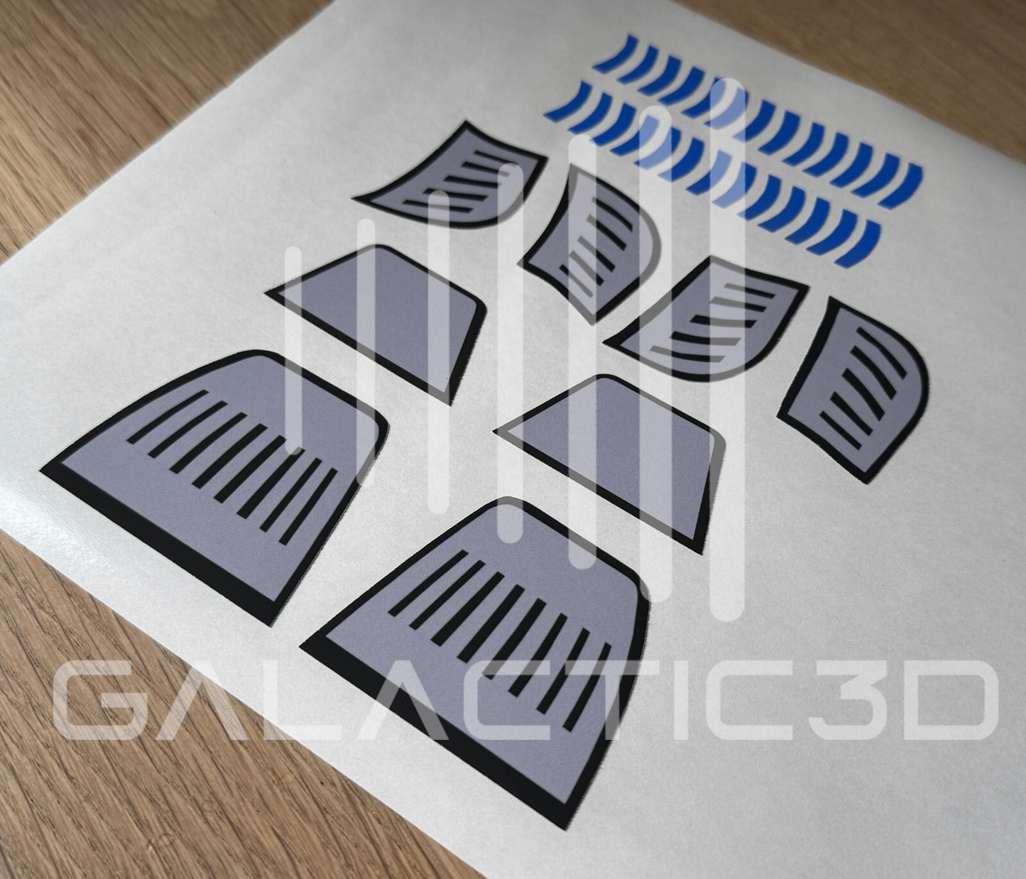 Star Wars Stormtrooper Vinyl Helmet Decals