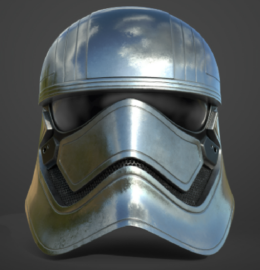 Star Wars 3d Printed Phasma Helmet