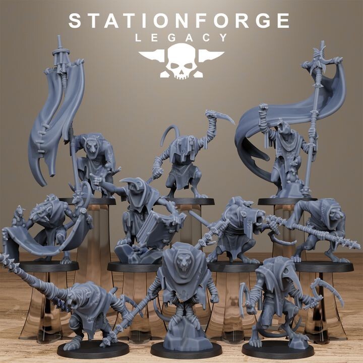 The Rotfang Plaque Bearers from Station Forge Legacy INC BASES + FREE POST