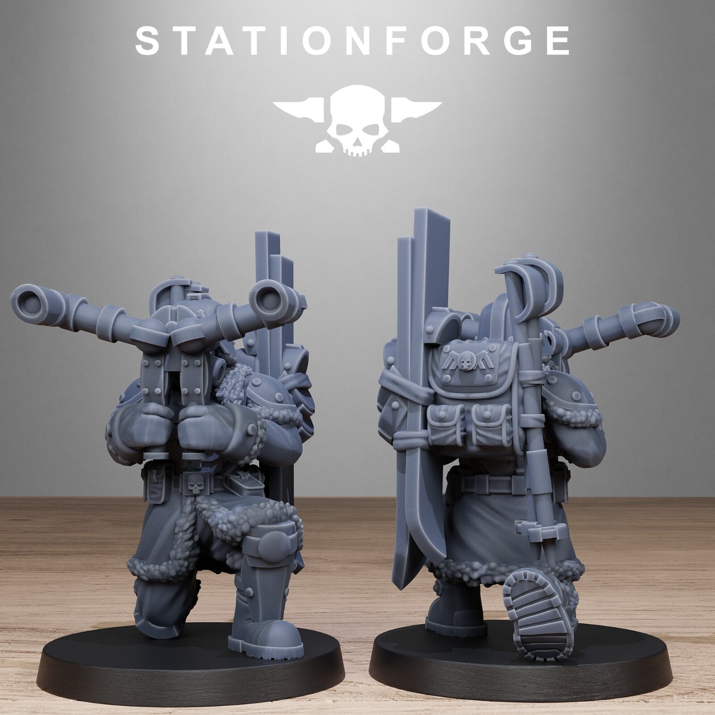 GrimGuard Frostwatch Patrol - Station Forge Wargaming Figures Inc Bases