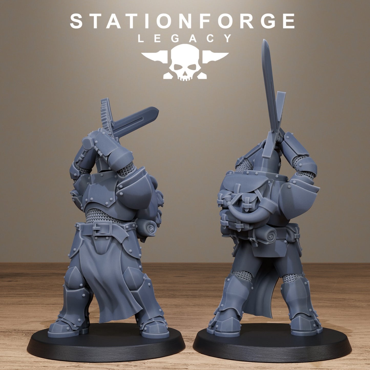 The Solaris Great Swordsmen from Station Forge Legacy INC BASES + FREE DELIVERY