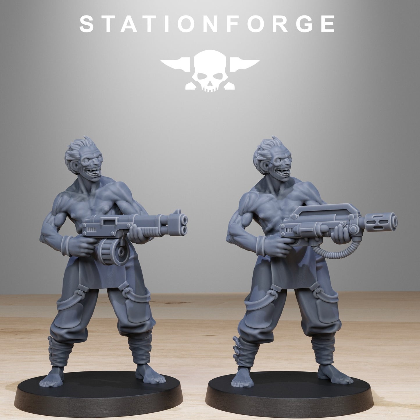 The Corrupted Guard Wretched from Station Forge 32mm