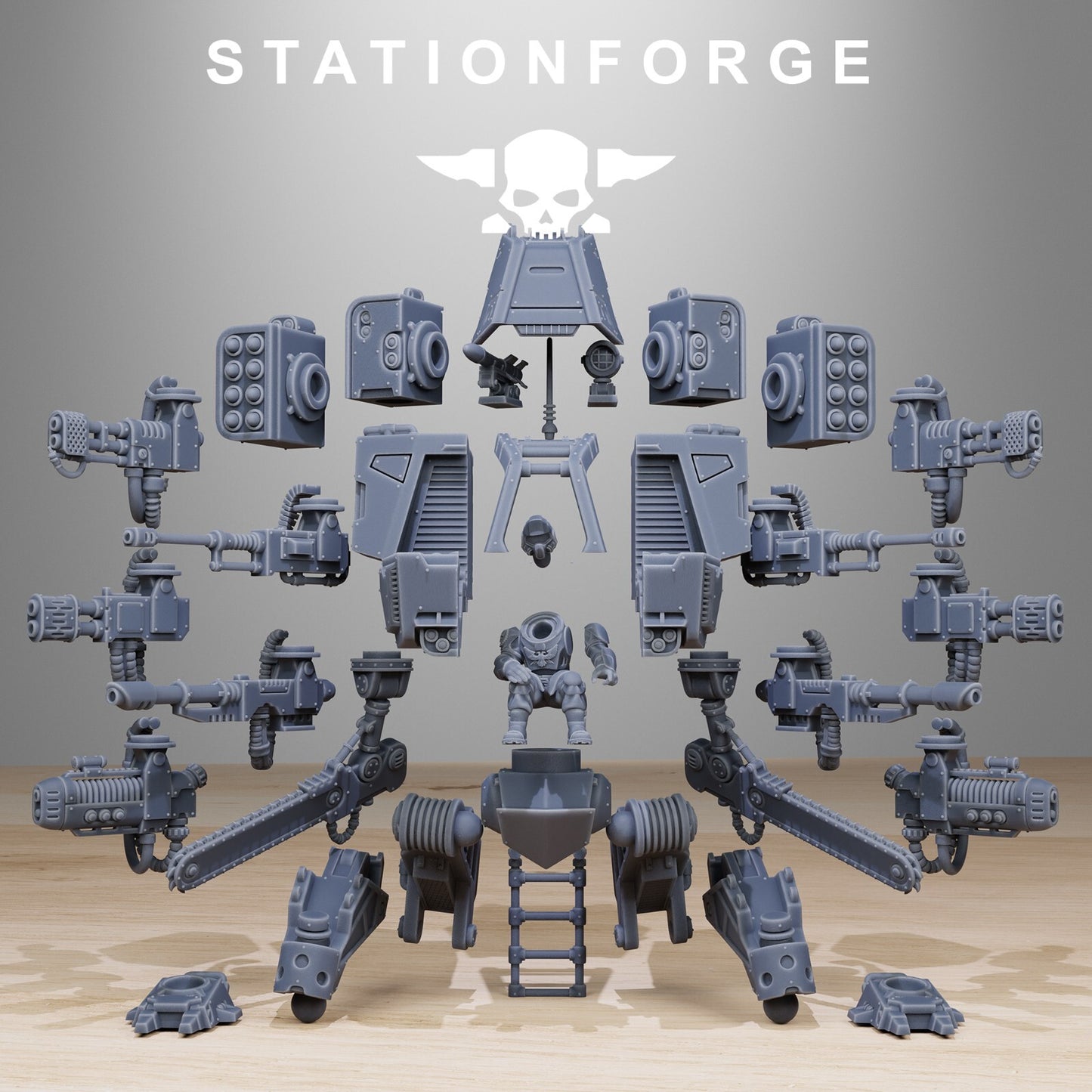 Vaskar Walker Miniature - From Station Forge