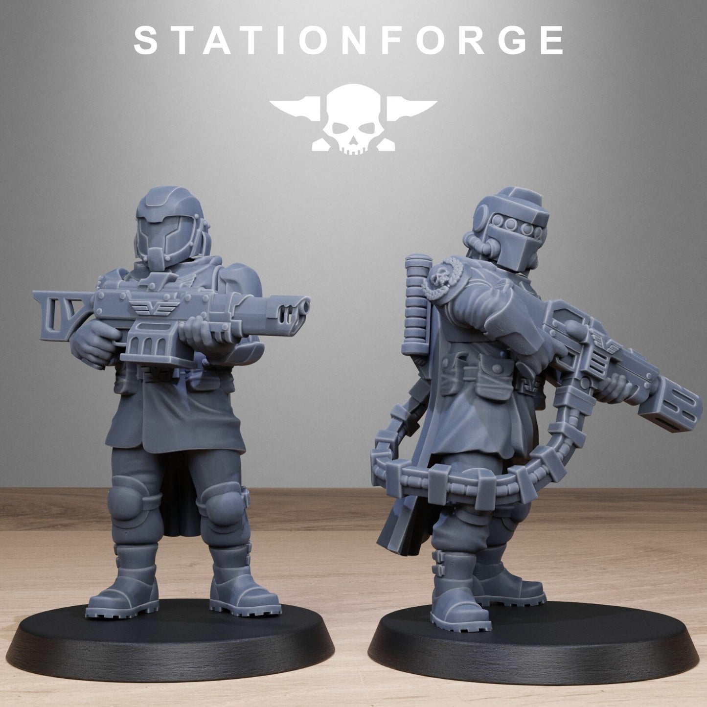 Vaskar Patrol - Station Forge Wargaming Figures Inc Bases