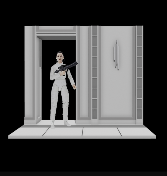 Star Wars 3D Printed Cloud City hallway for 3.75" and 6" Figures
