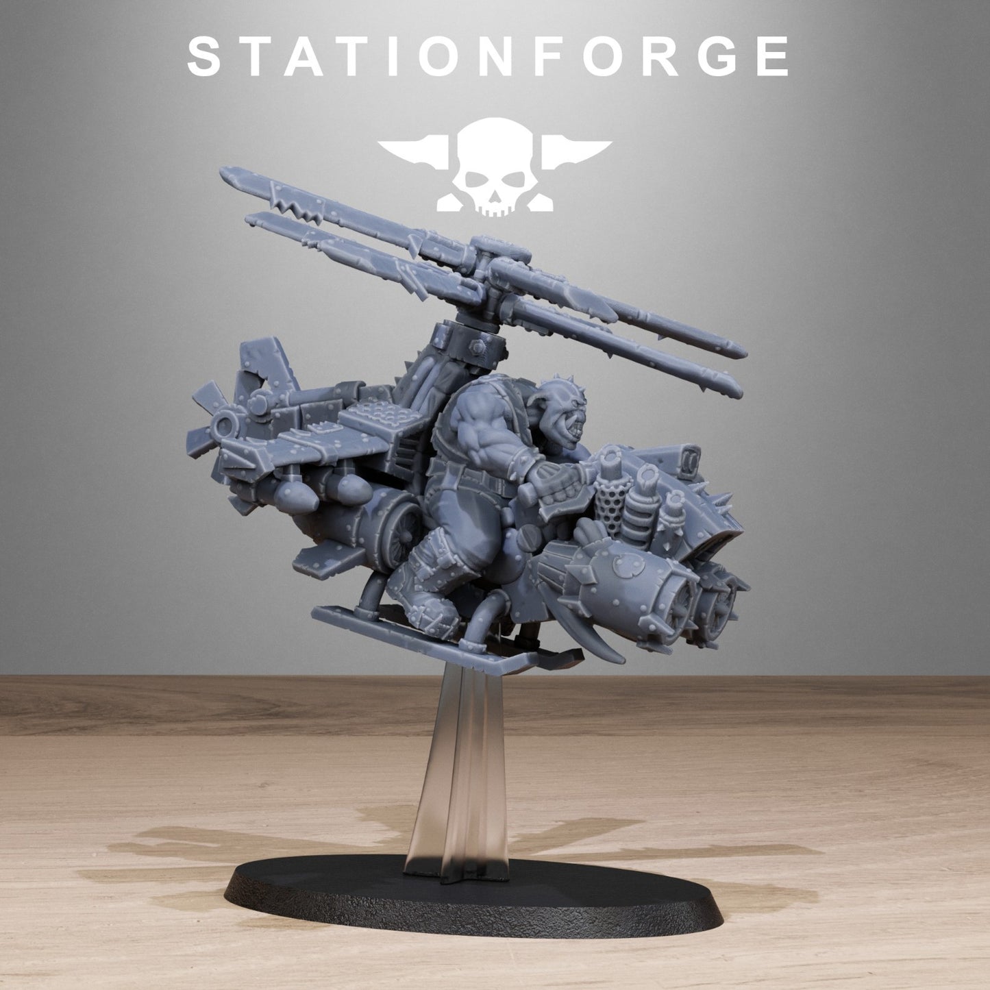 Orkaz Helicopters From Station Forge Free Bases + Free
