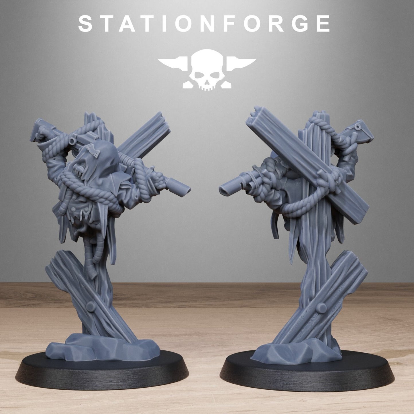 Grimguard Objective markers from Station forge, trench compatible