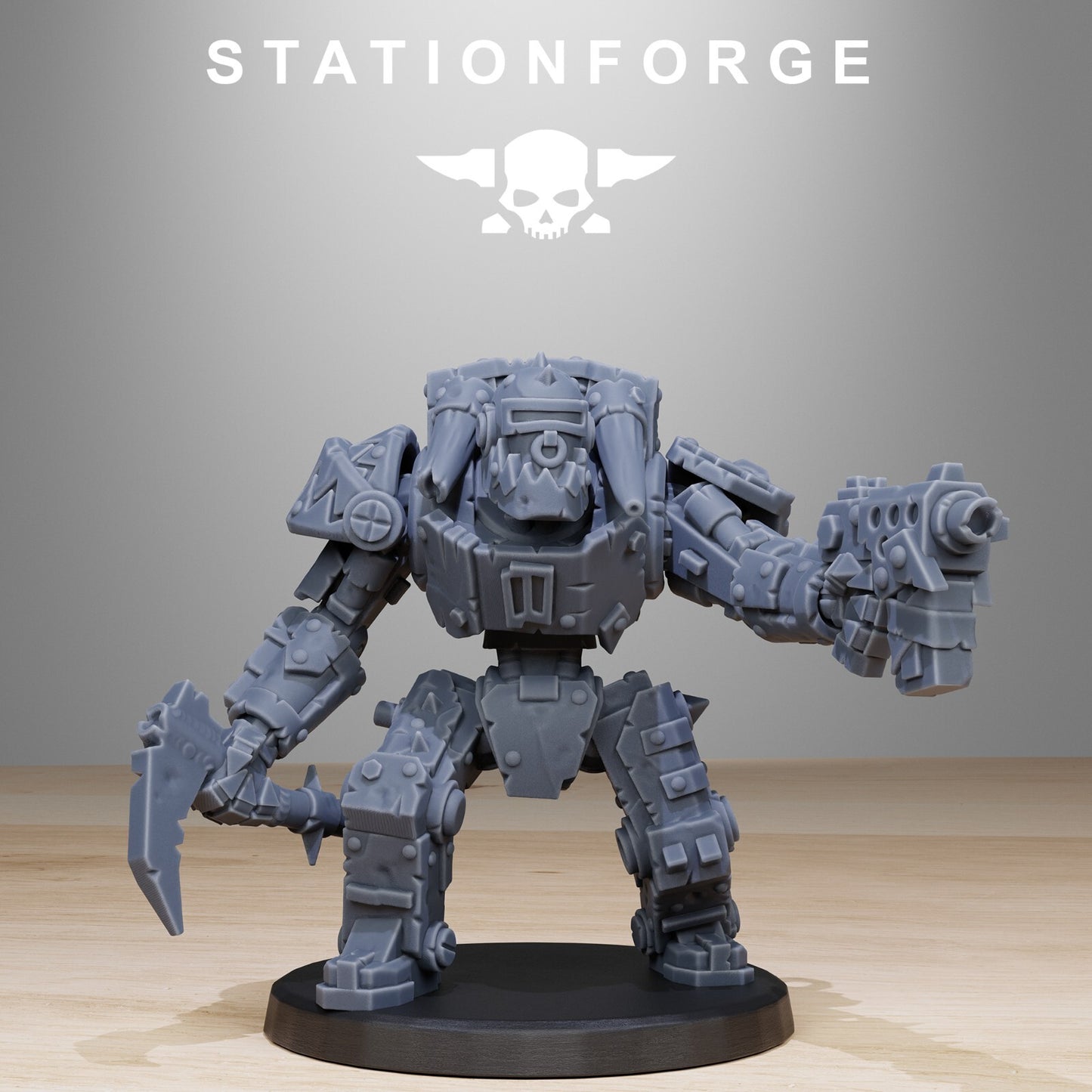 Orkaz Bots Infantry Miniatures - Station Forge