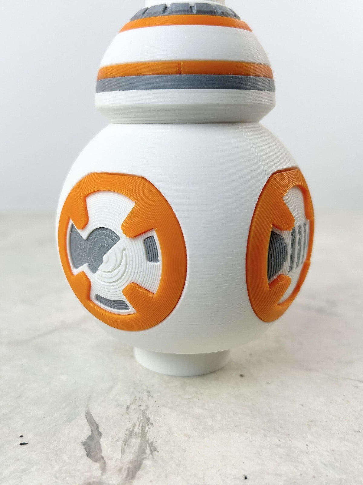 3D Printed. 9" Brick inspired Star Wars  BB8 Droid