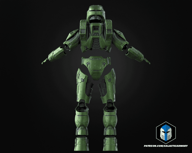 Halo 3 Master Chief Armor 3D Printed