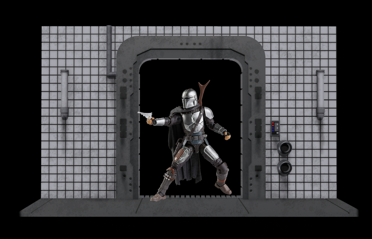 Star Wars 3D Printed BOBF Abattoir Diorama for 3.75" and 6" Figures