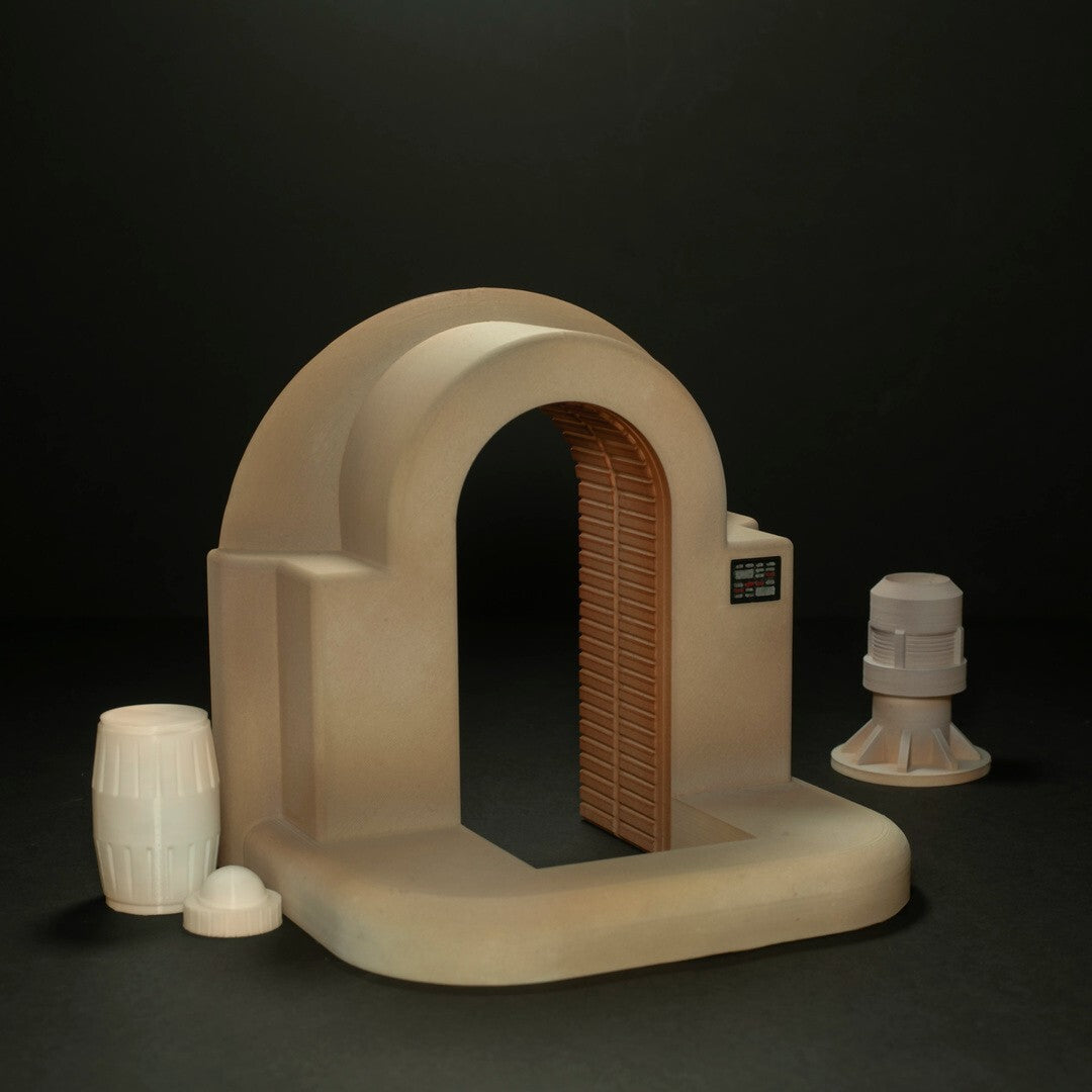 3D Printed Lars Homestead Doorway for Star Wars 3.75"  figures