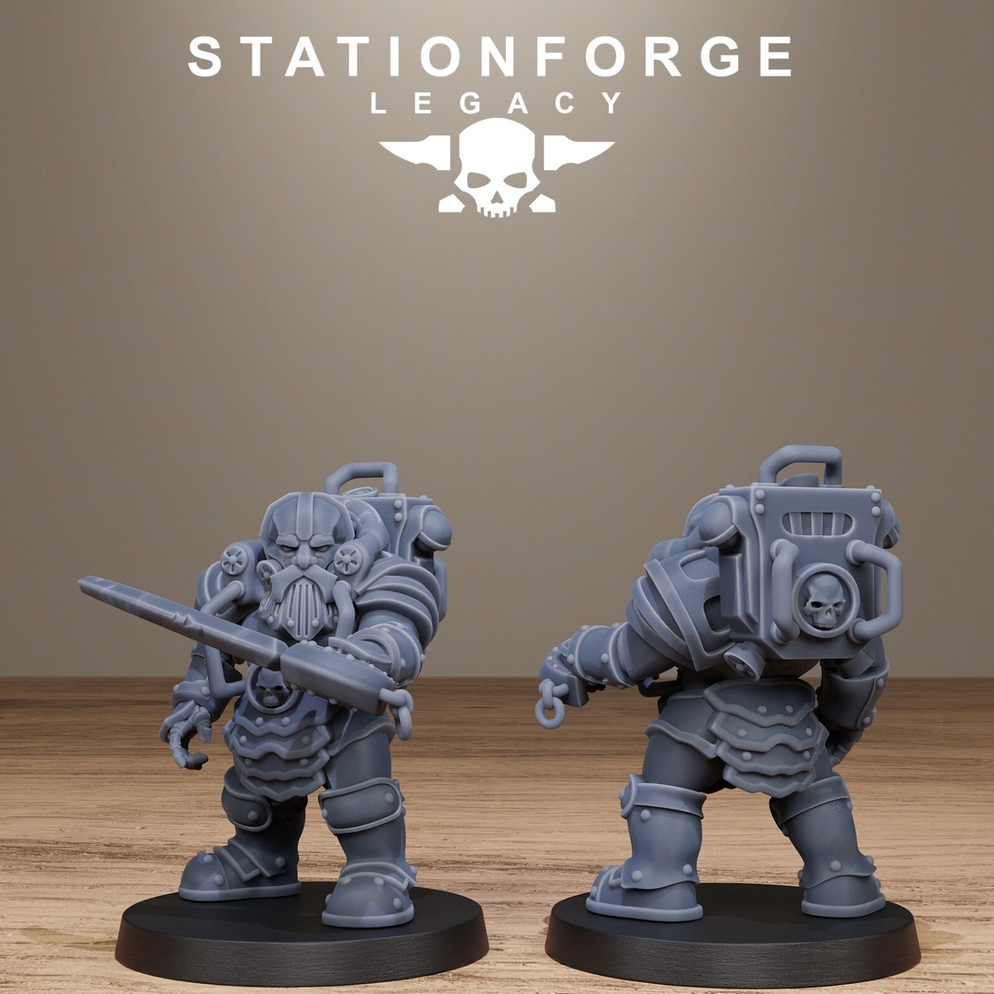The IronVale Dwarven  Infantry from Station Forge Legacy | INC BASES | FREE POST