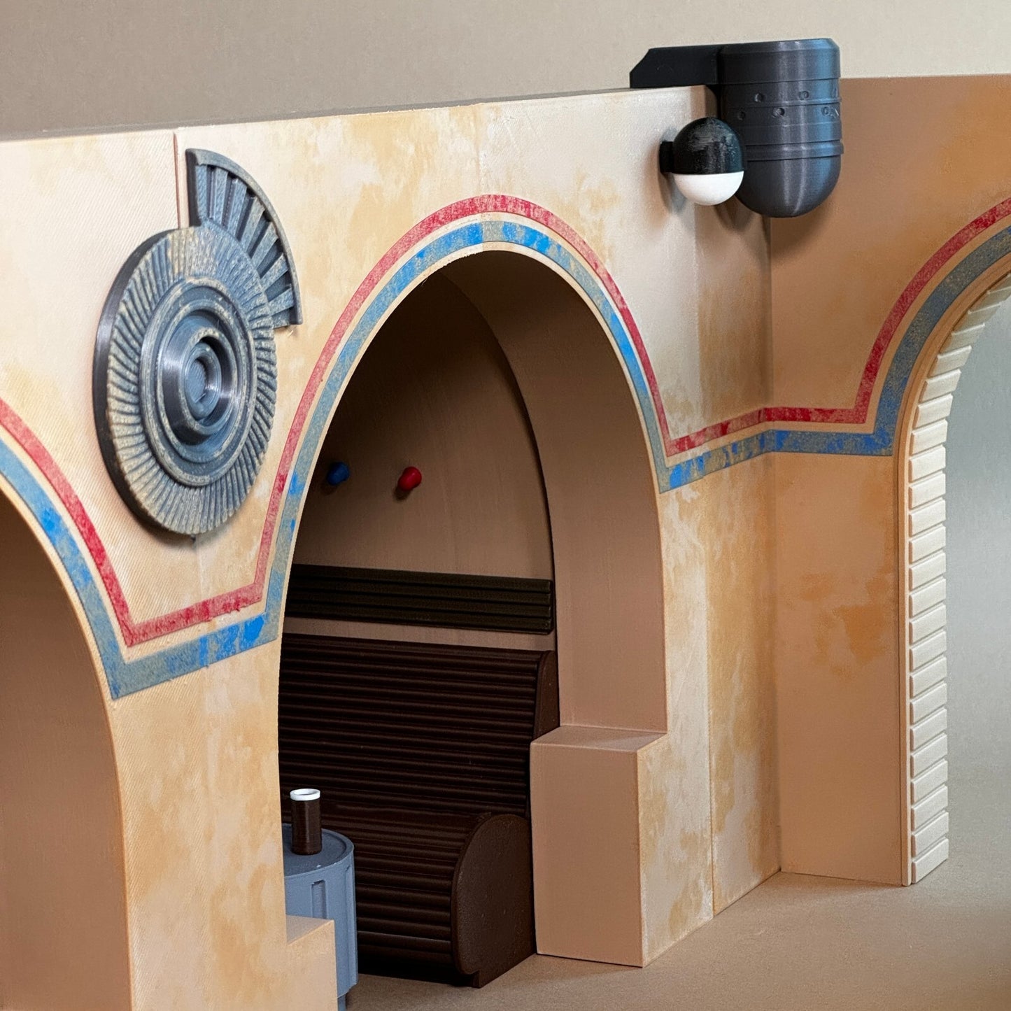 Star Wars 3D Printed Cantina Diorama With Bar & Alcoves  for 3.75" Or 6" figures