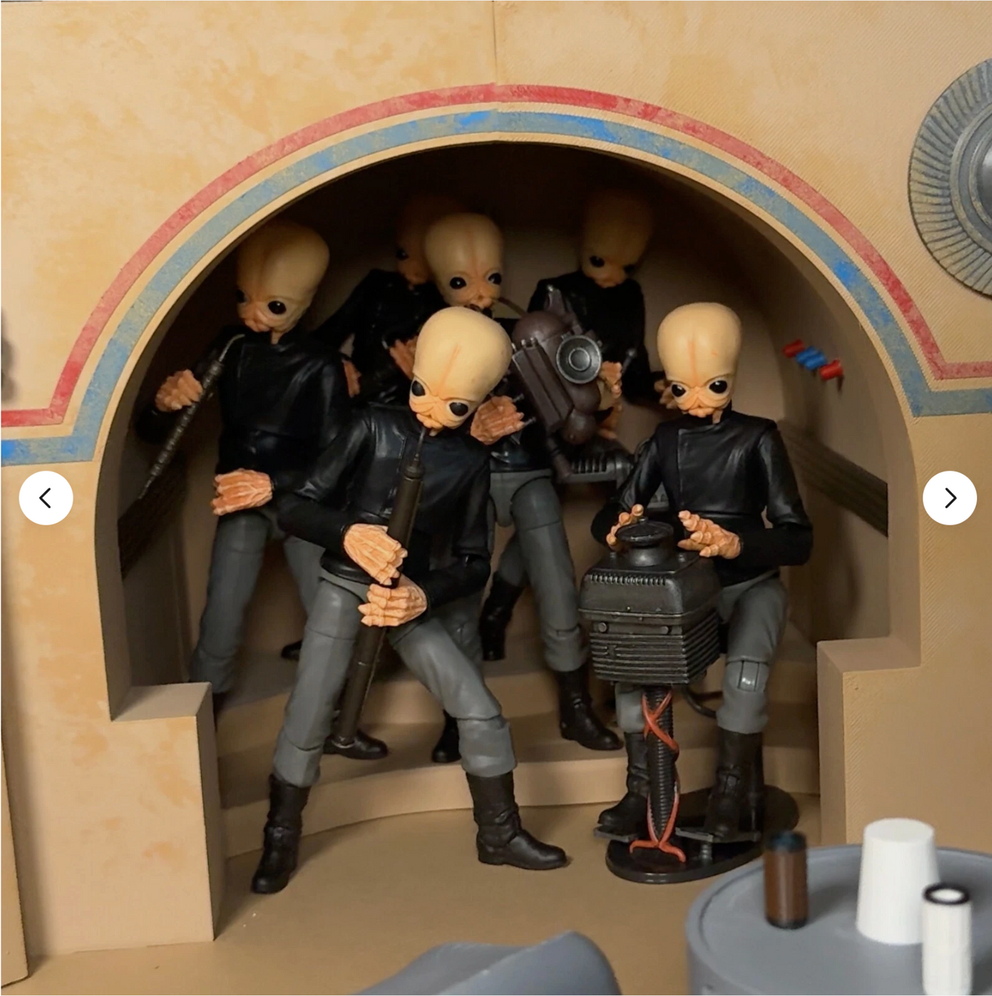 Star Wars Mos Eisley Cantina Alcove Single for 6" and 3.75" figures