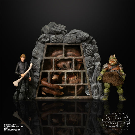 3D Printed The Rancor diorama for 3.75" & 6" Star Wars Figures