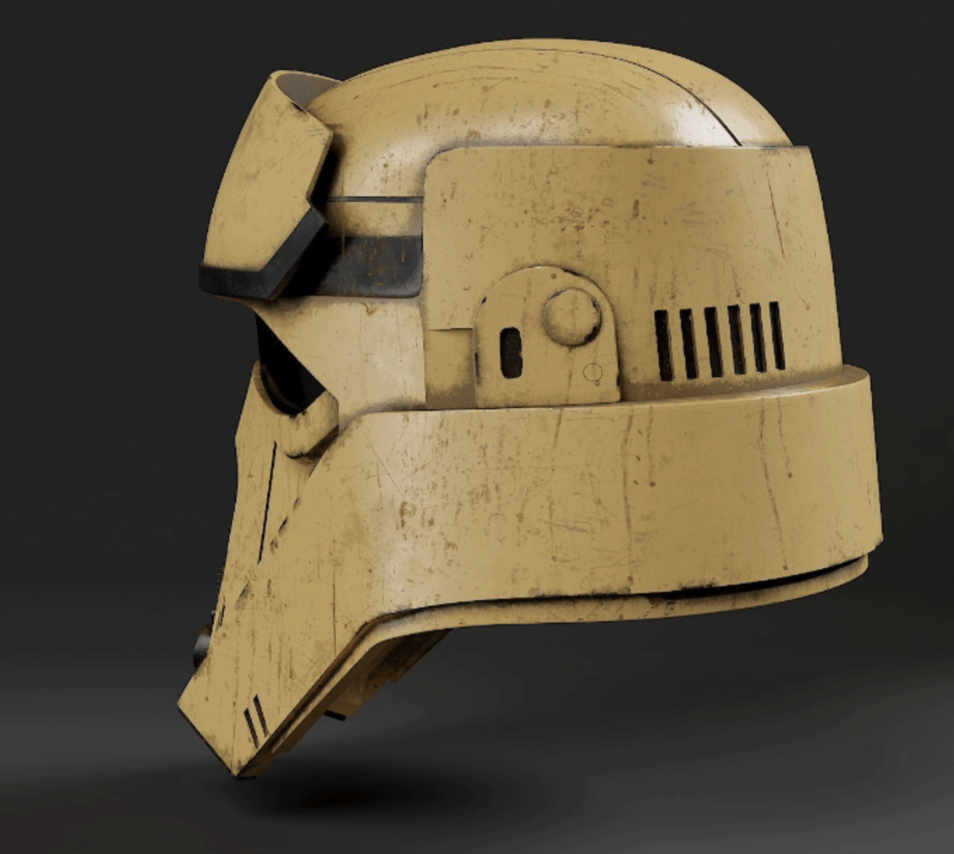 Shoretrooper Inspired 3D Printed Raw, Unpainted Helmet, Star Wars