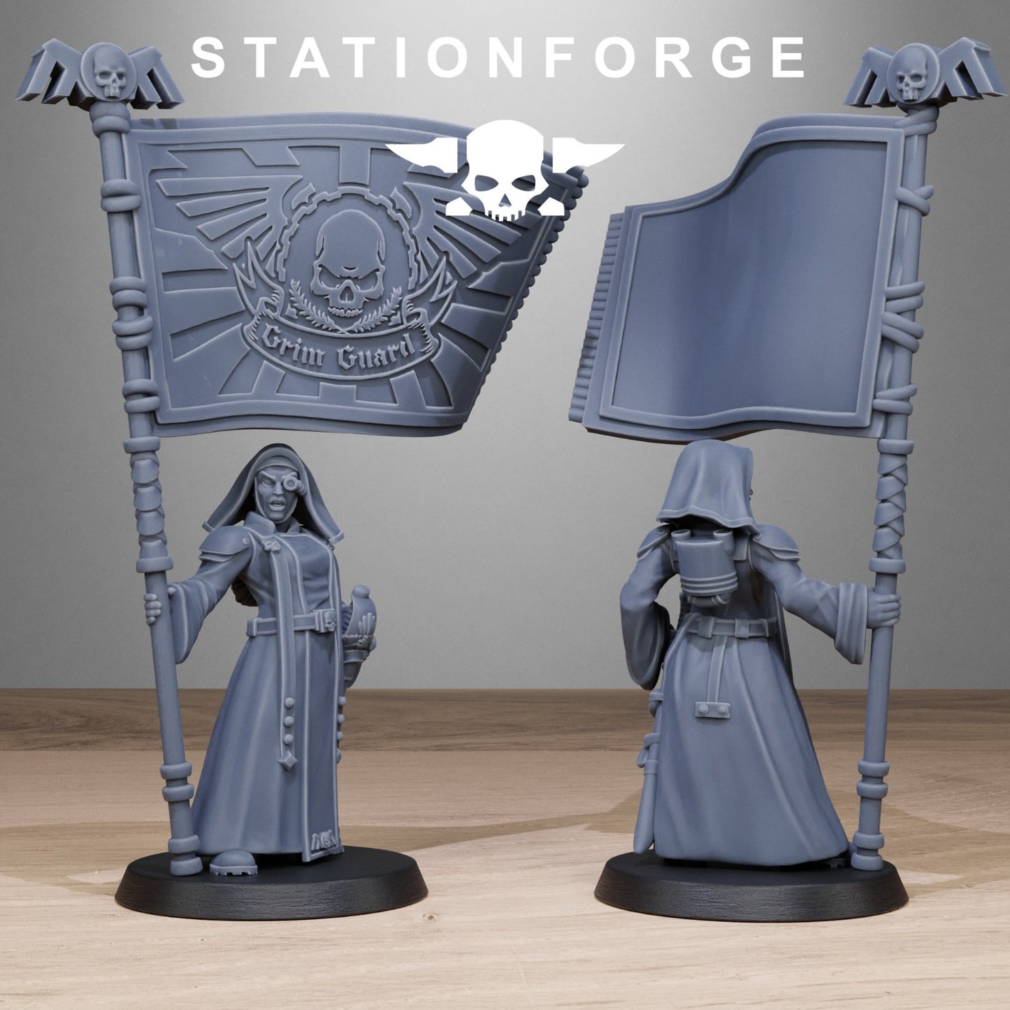 Grimguard Sisters From Station Forge + FREE BASES & POST