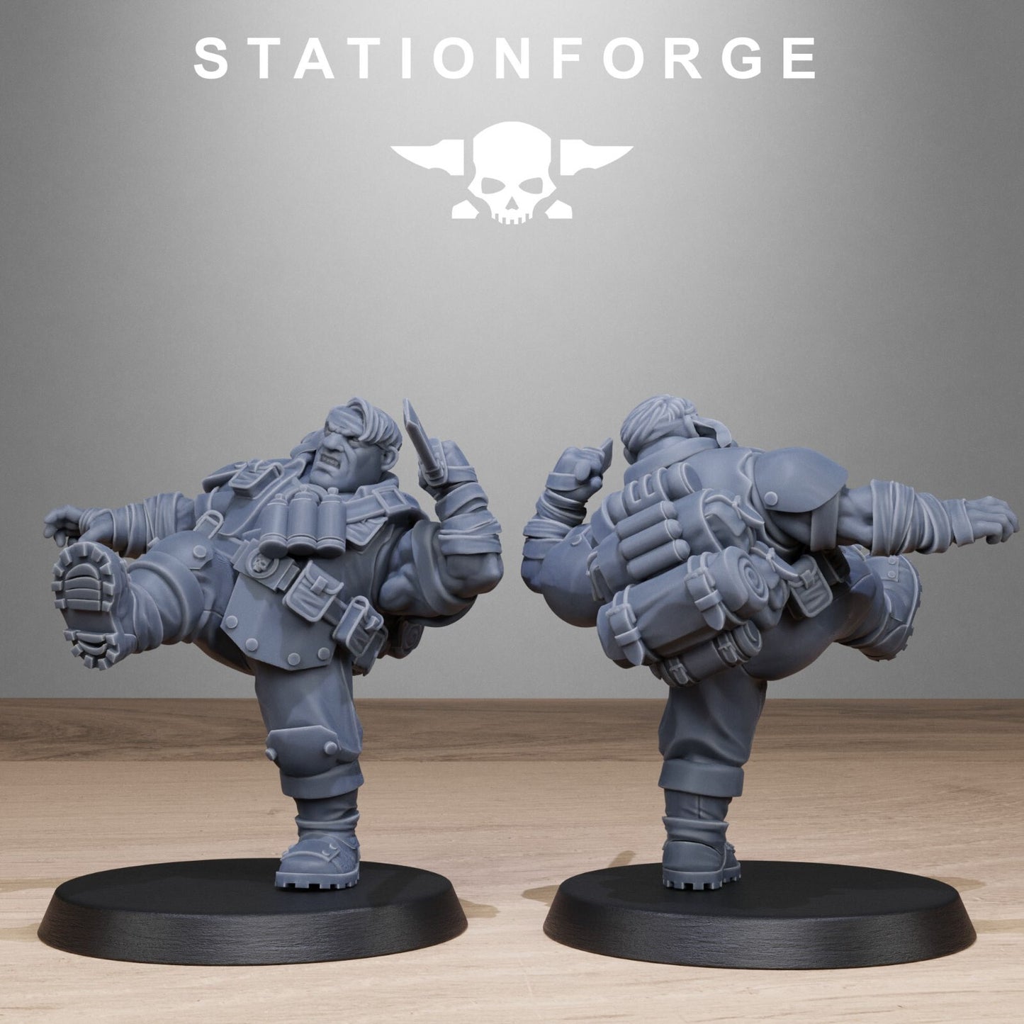 GrimGuard Jungle Fighters from Station Forge INC BASES + FREE POST