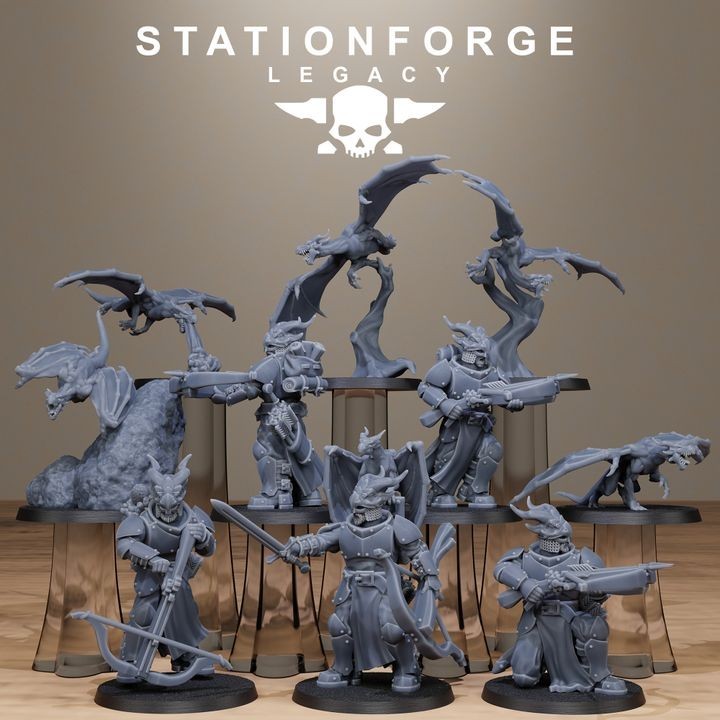 Solaris Dragon Squad by Station Forge Legacy inc FREE bases and Post