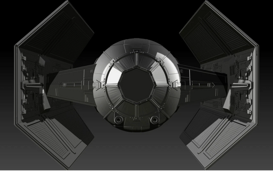 Star Wars Tie Advanced X1 for 3.75" Figure Scale Diorama