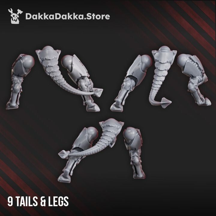 Springers of the Great Harvest (Build Kit) From Dakka Dakka32mm Base Included