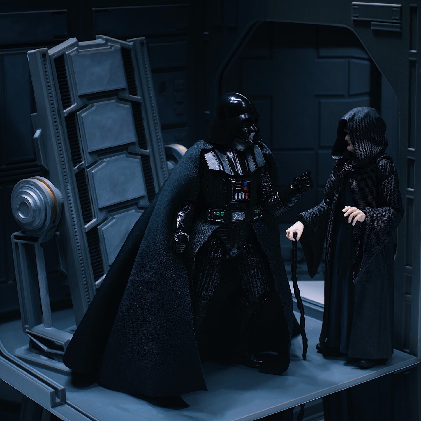 Darth Vader Operating Table Diorama Display for Star Wars The Black Series 1/12