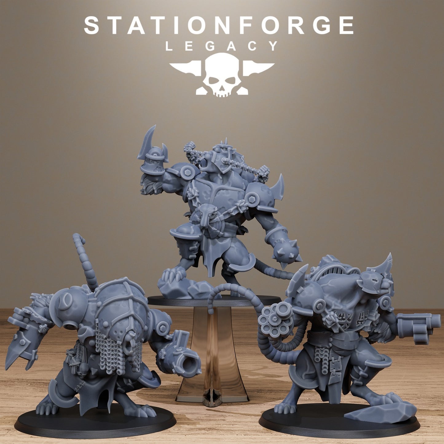 Rotfang Mega Rats by Station Forge Legacy inc FREE bases and Post