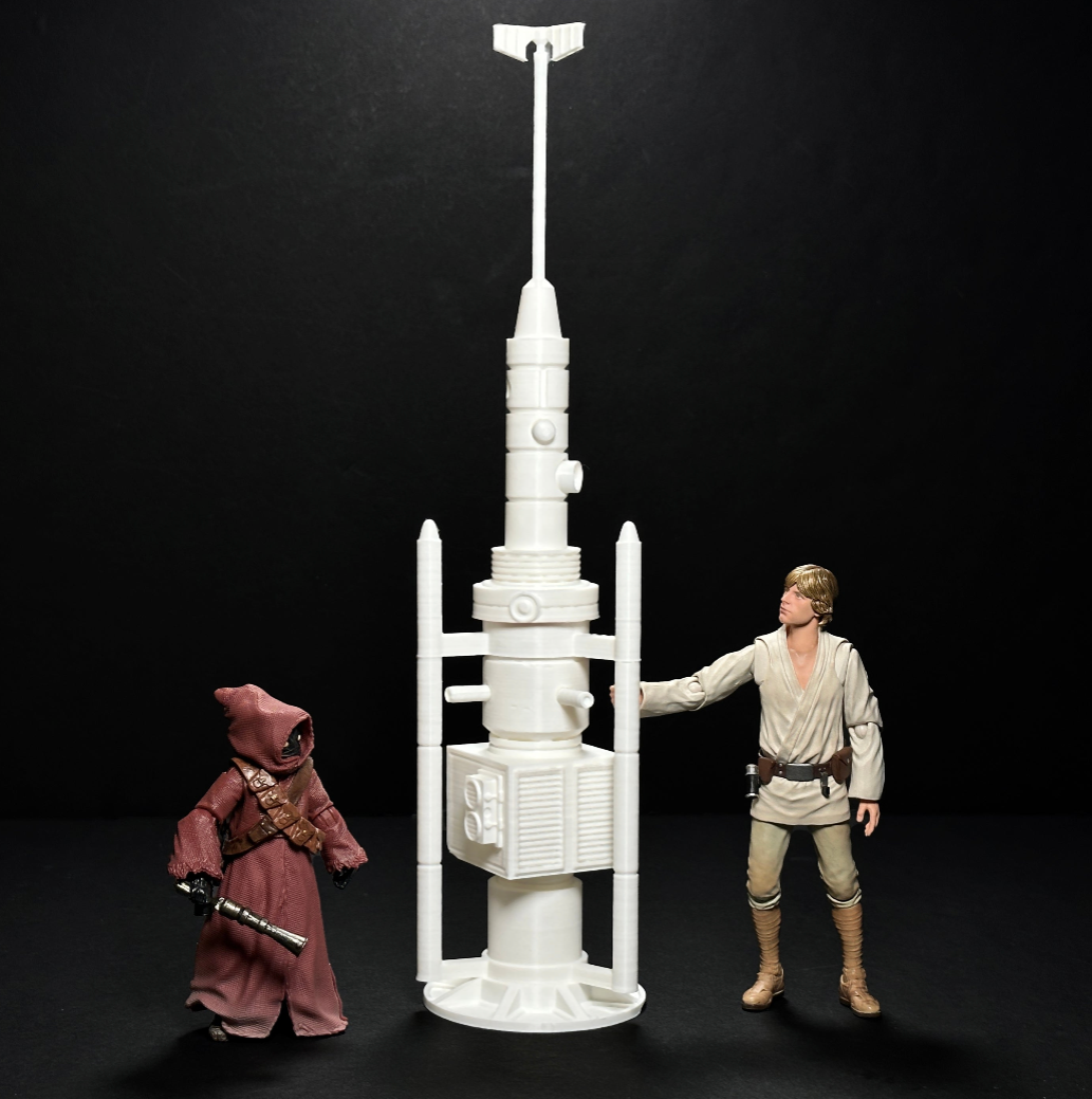 Star Wars 3D Printed Moisture Vaporator For 3.75", 6" &12" Scale Figures