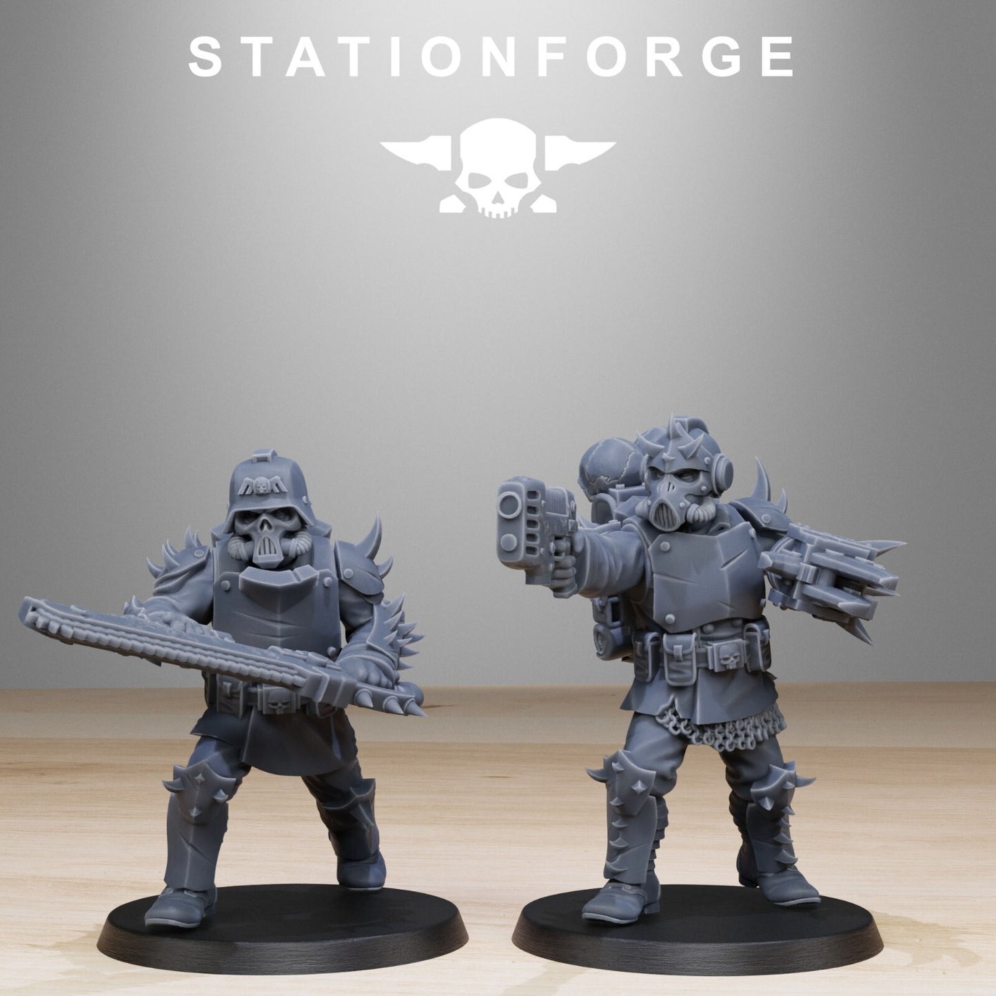 The Corrupted Guard Infantry Builder Kit from Station Forge