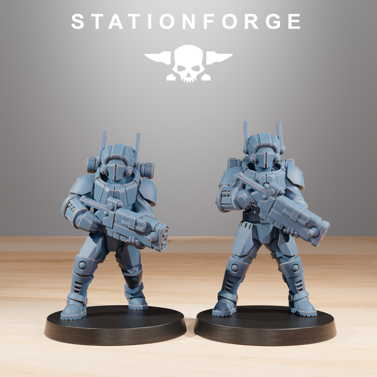 Tarion Clone Infantry from Station Forge, Table top gaming.