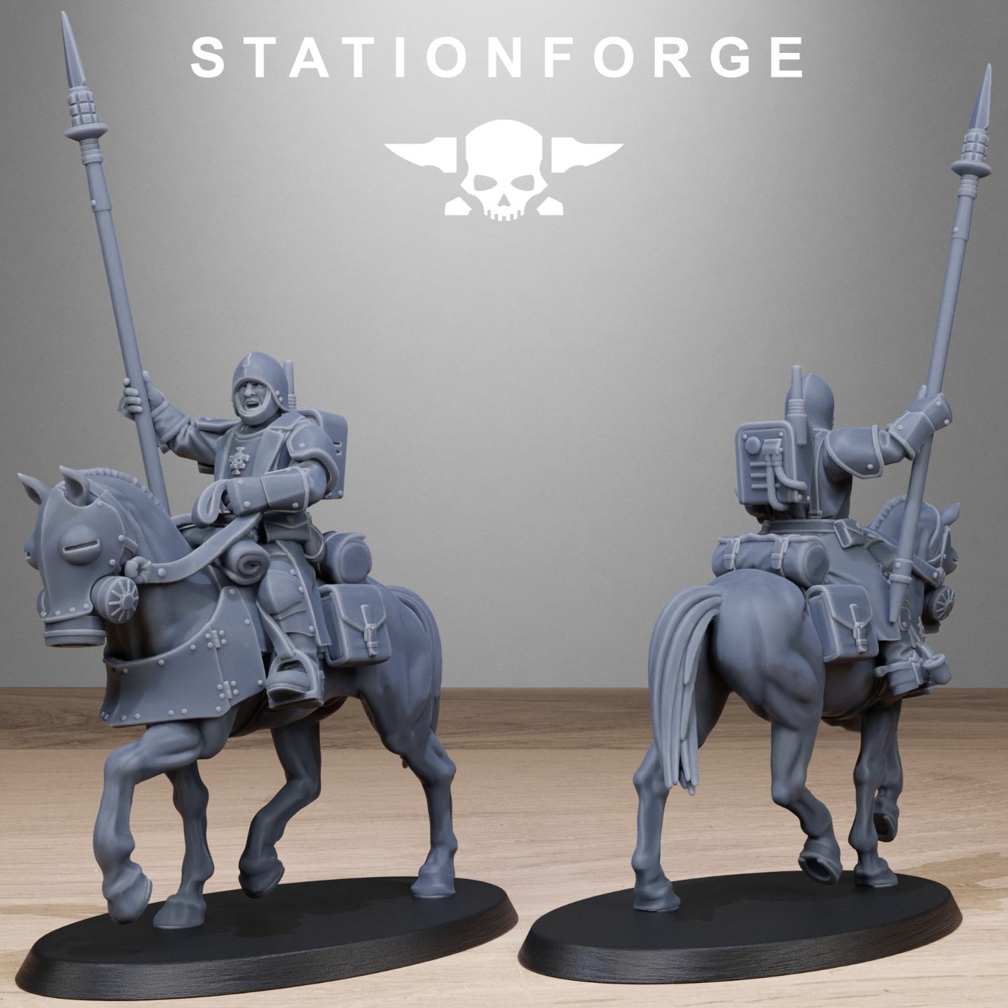 Royalguard Cavalry From Station Forge + FREE BASES & POST