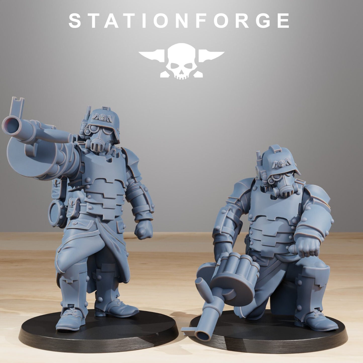 Station Forge Grim Guard Tinkers and bases 32mm