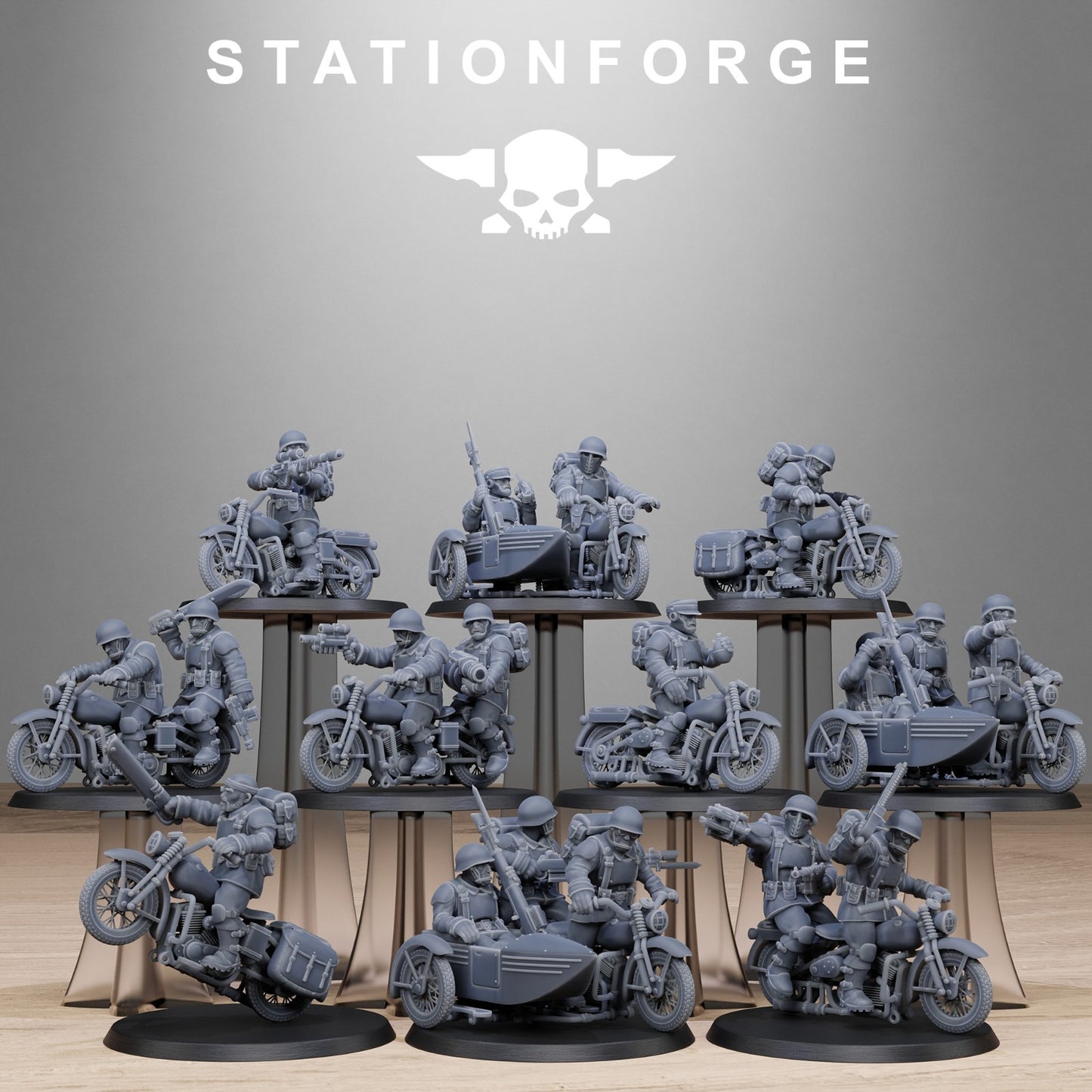 Freeguard Bikers by Station Forge | Support Free | Free Post | Free Bases
