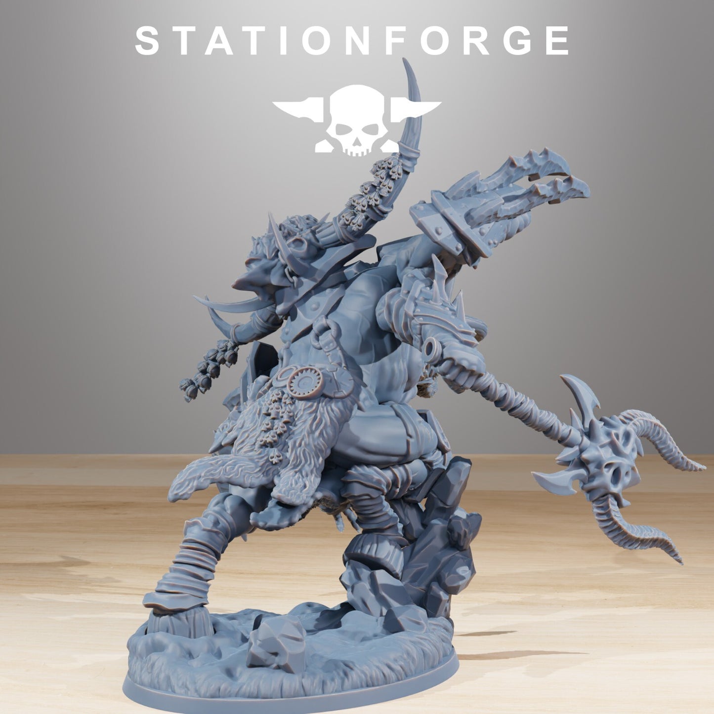 The Corrupted Beast Leader from Station Forge.