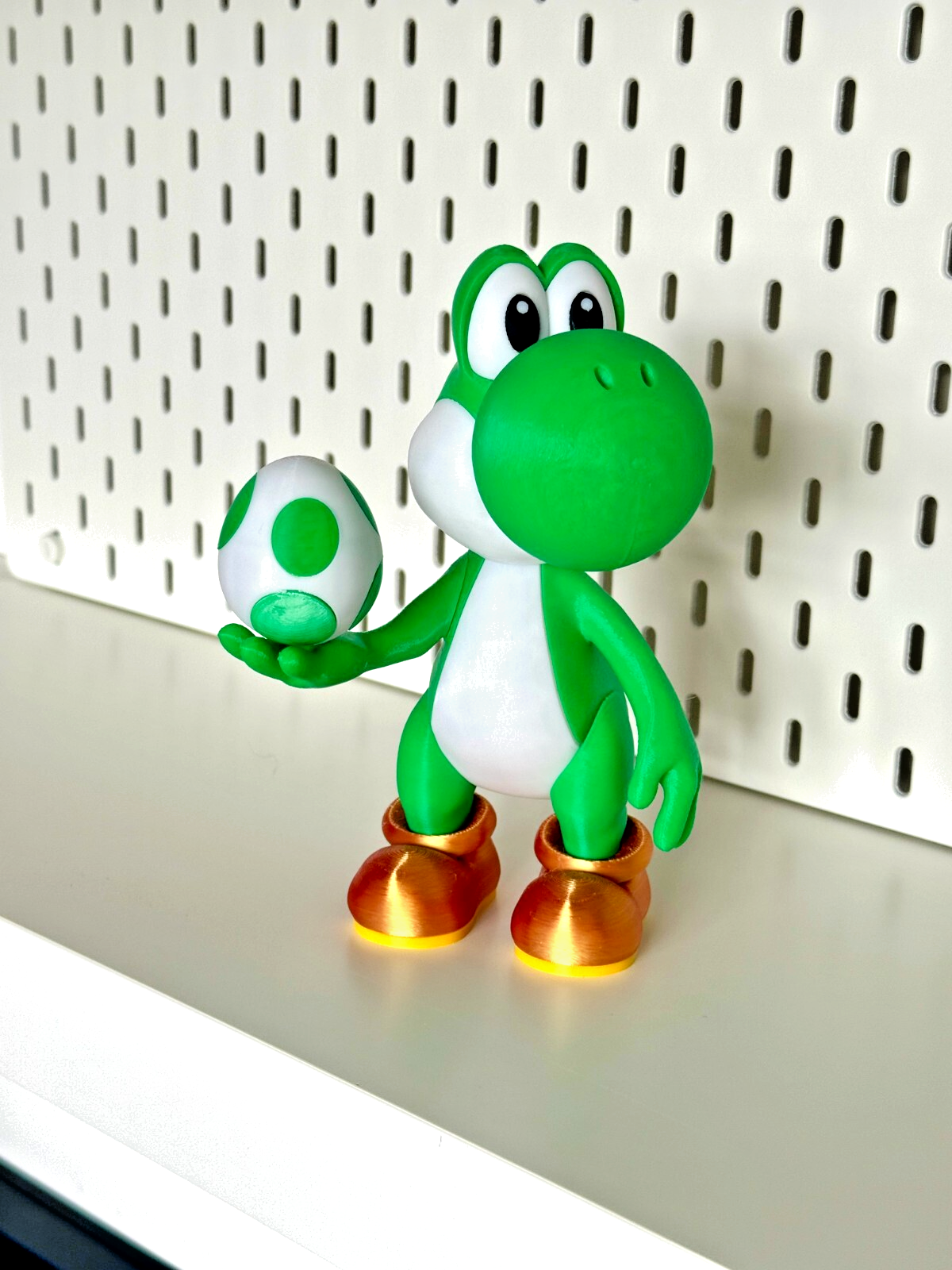 Yoshi Figure, Nintendo Switch 2. 3D Printed Model 19cm