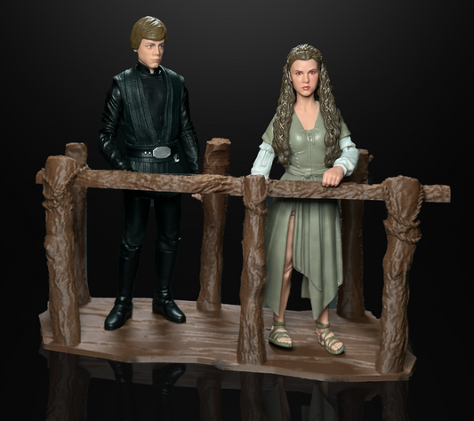 Star War Force Ghost Bridge Diorama Stand – for 6" Black Series