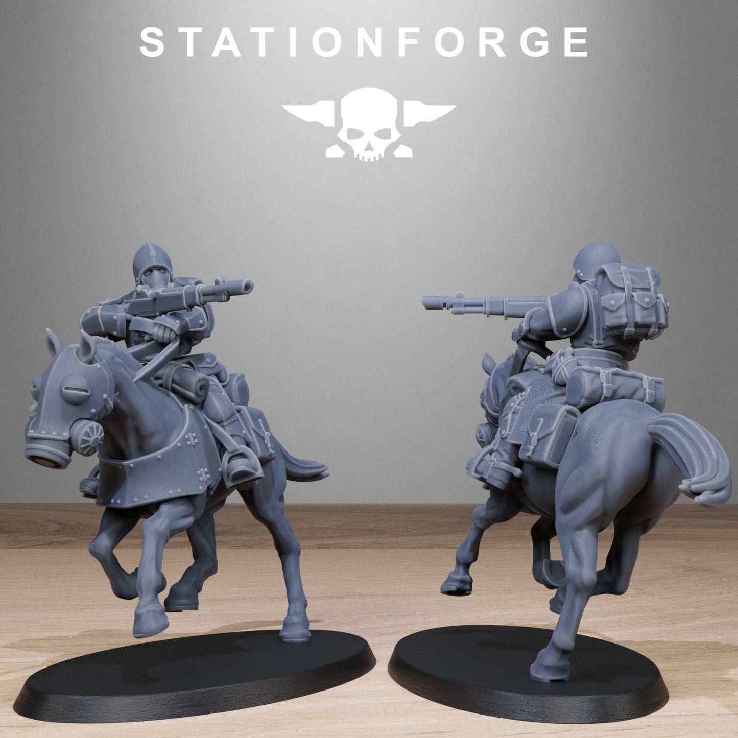Royalguard Cavalry From Station Forge + FREE BASES & POST