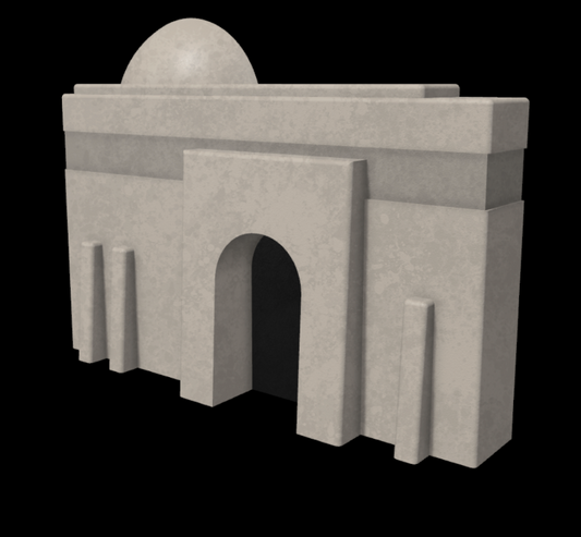 Star Wars Tatooine Building Front 4 Diorama for 3.75 IN (1:18) FIGURE