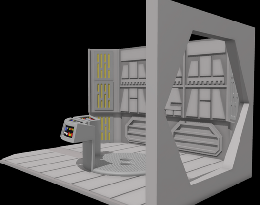 Star Wars Death Star Detention Block Diorama for 3.75 IN (1:18) FIGURE