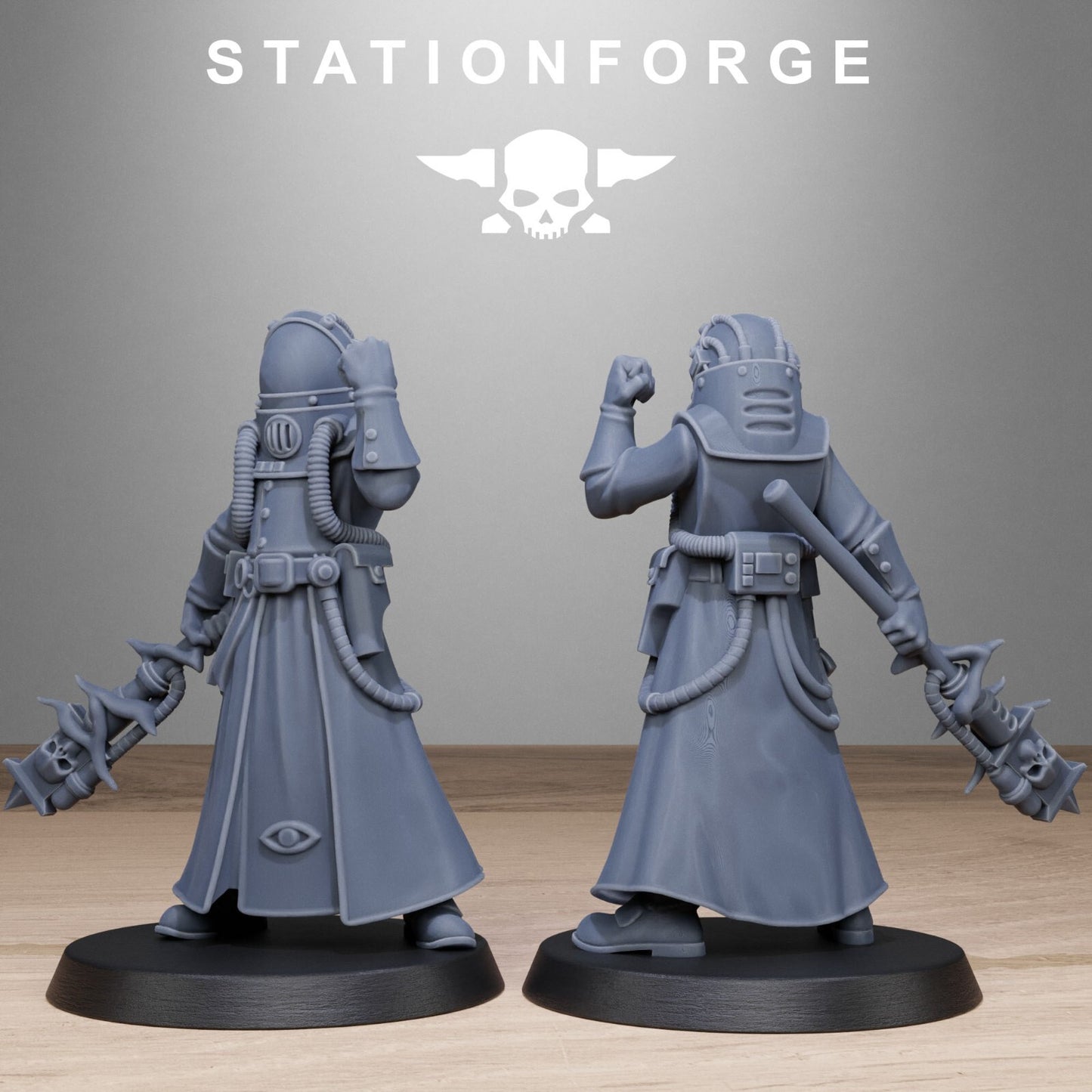 The GrimCorp Seers from Station Forge 32mm INC BASES + FREE POST