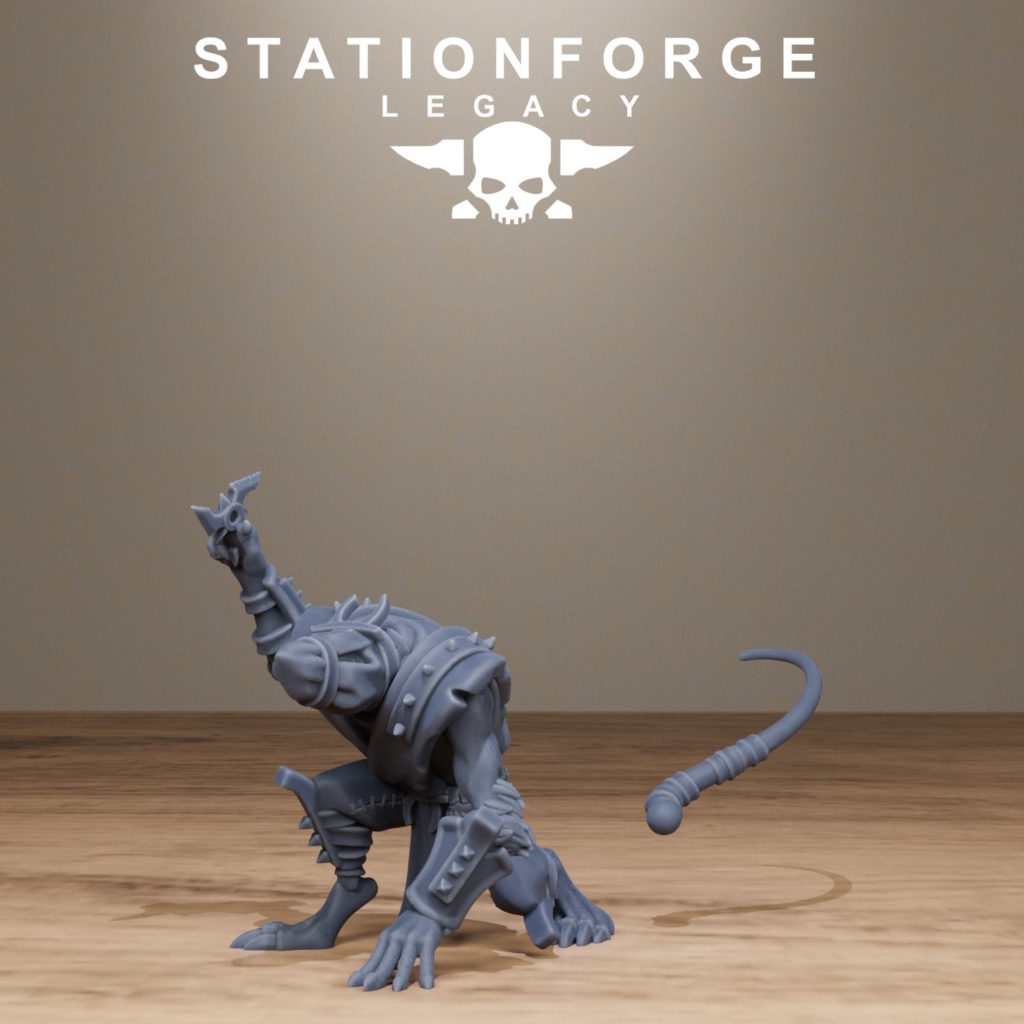 Rotfang Ninjas from Station Forge Legacy 32mm. INC BASES