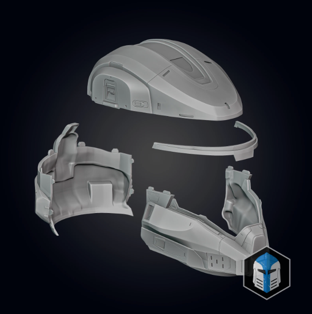 Halo Cavallino helmet - 3D Printed Cosplay Kit