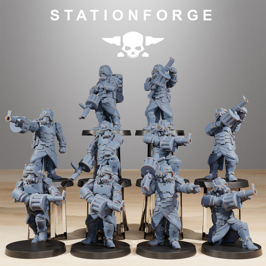 Station Forge Grim Guard Tinkers and bases 32mm