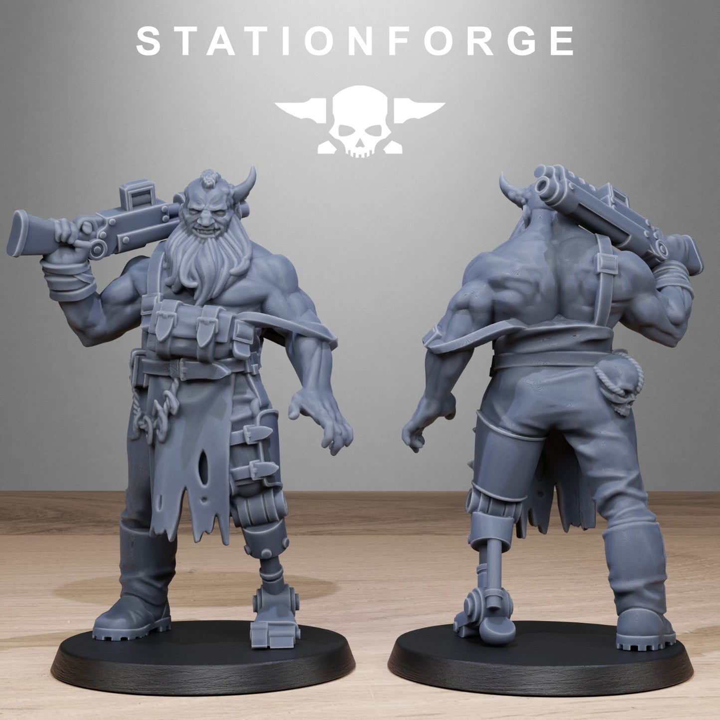 Corrupted Guard Abhumans From Staion Forge + FREE BASES & POST