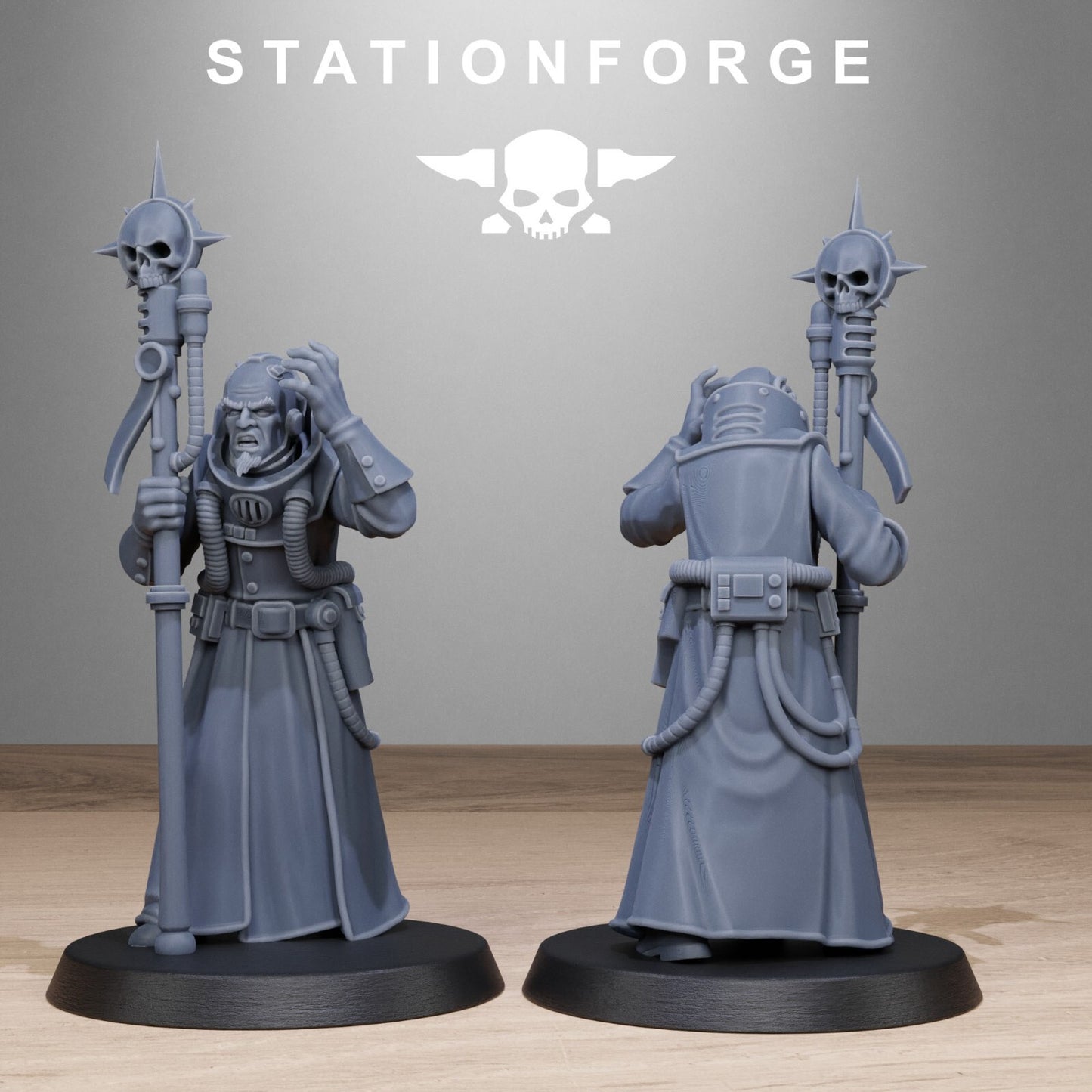 The GrimCorp Seers from Station Forge 32mm INC BASES + FREE POST