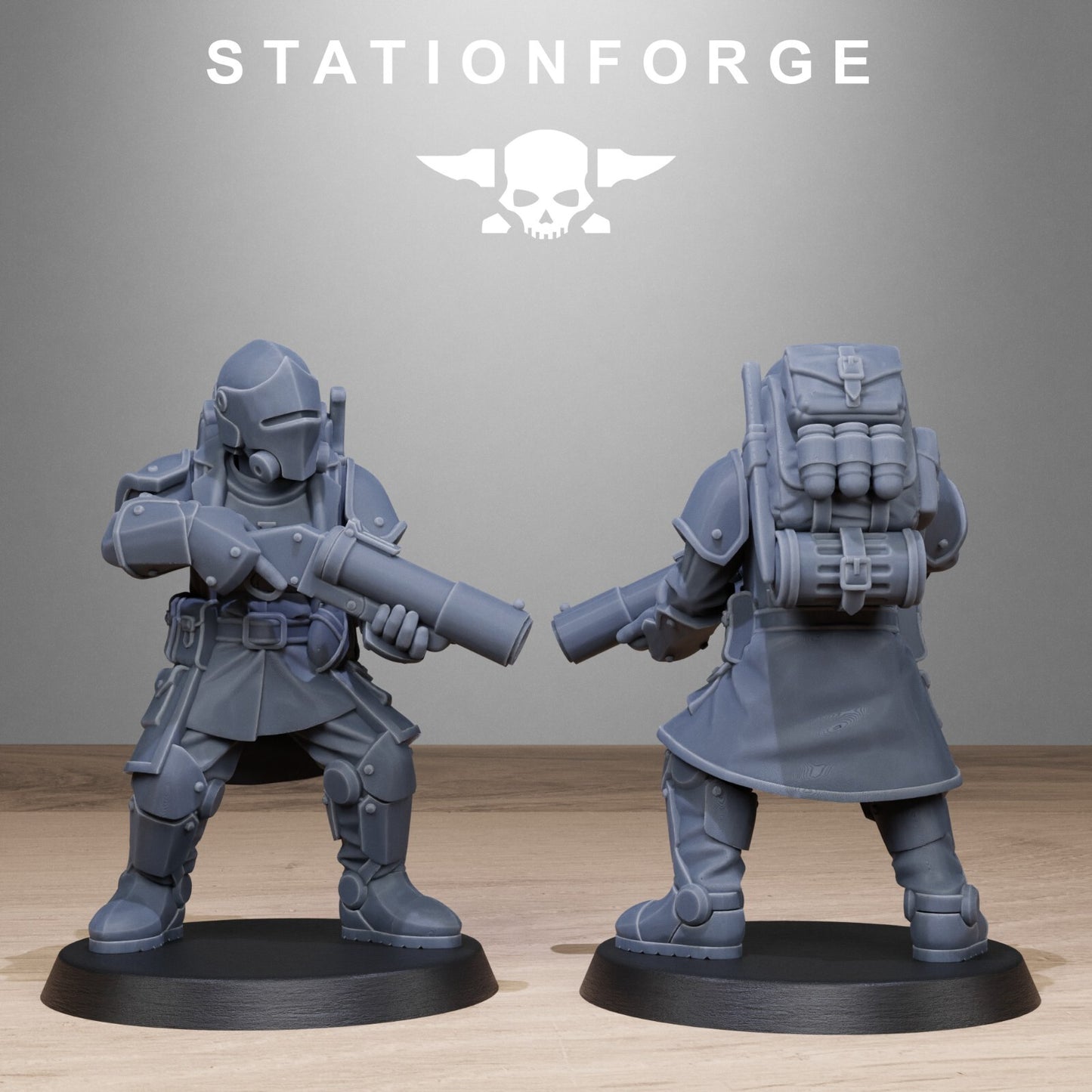 RoyalGuard Enforcers From Station Forge 32mm INC BASES + FREE POST
