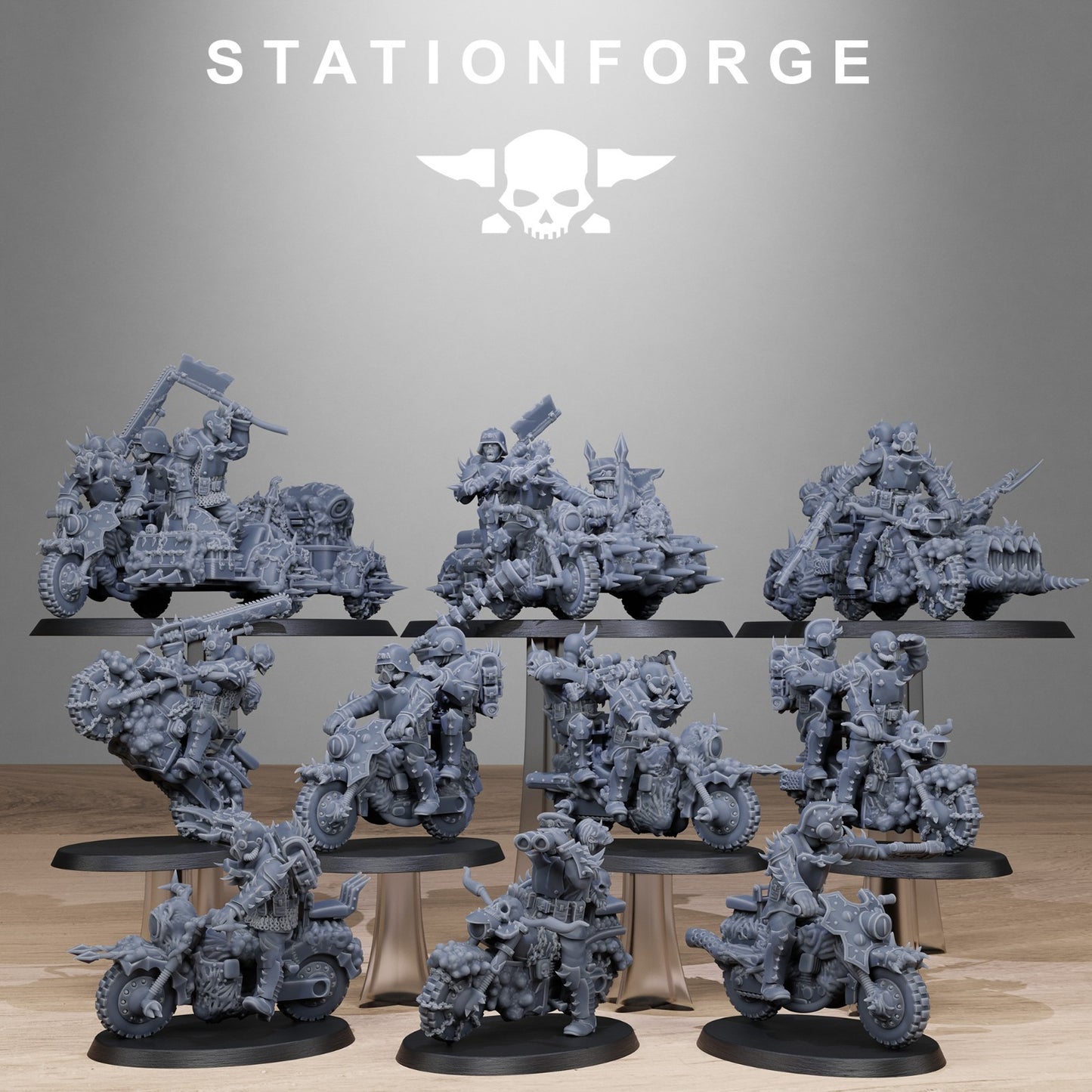 Corrupted Guard Bikers From Station Forge Free Bases + Free