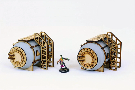 Horizontal can kit x2 Table Top Terrain