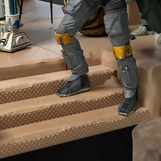 Star Wars 3D Printed Jabba's Palace Diorama for 3.75" Figures